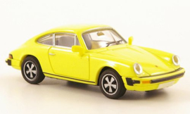 Brekina 16306 - Porsche 911 (G-Reihe), geel (HO)