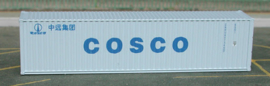 De Luxe 20060 - set 40' containers Cosco / corrugated (N)