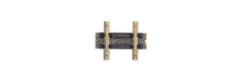 Fleischmann 6107 GEBRUIKT - Rechte rail 10 mm (HO)
