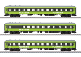 Märklin 42957 - Flixtrain, set sneltreinrijtuigen (HO|AC)