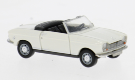 Brekina 29176 - Peugeot 204 cabriolet 1967, wit (HO)
