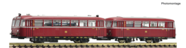 Fleischmann 7760005 - DB, Schienenbus VT 95 mit Beiwagen VB 142 (N|DC)