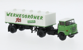 Brekina 71214 - IFA W 50 Bier-SZ, 1965, Wernesgrüner Pils (HO)