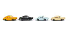 Wiking 091307 - set met vier klassieke personenauto's (N)