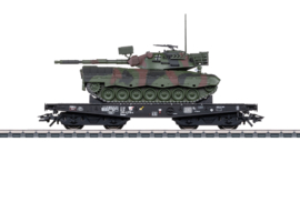 Märklin 48878 - DB,  Platte wagen voor zware ladingen type Rlmmps (HO|AC)