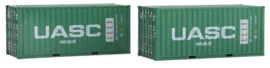Igra 98010049 - 2x20' container UASC (HO)