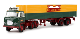 Brekina 85181 - Scania LB 76 trekker/oplegger "Bilspedition" (HO)