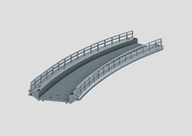 Märklin 74623 - Gebogen opritstuk modelspoorbaan (HO)