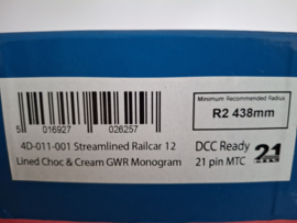 Dapol 4D-011-001 - GWR, Gloucester Railcar 12 (OO|DC)