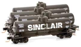 Micro Trains 99300017 - 4-Car Runner Pack Sinclair Single Dome Tank Car (N)