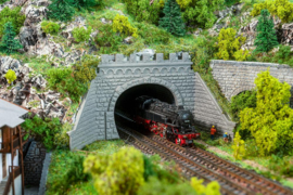 Faller 272588 -  2 Tunnelportalen, 2 sporen (N)