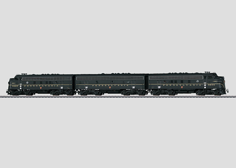 Märklin 37624 - Type General Motors EMD F 7 van de Pennsylvania Railroad (HO/AC sound)