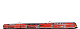 Brawa 44503 - DB AG, TWINDEXX Vario Doppelstock-treinstel (HO|AC sound)