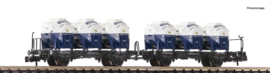 Fleischmann 6660046 - DB, draagwagen set (N)