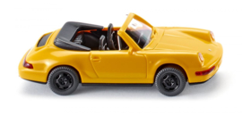 Wiking 016504 - Porsche Carrera Cabrio, geel (HO)