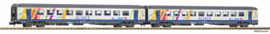 Piko 94510 - N-2er Set Corailwagen ALSACE 2x 2. Klasse SNCF VI (N|DC)