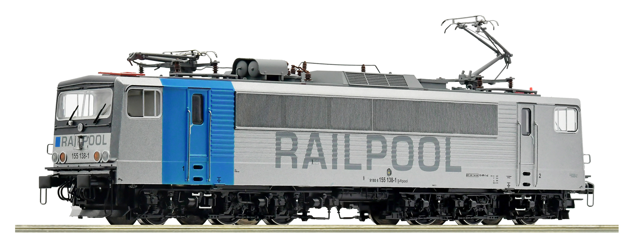 Roco 70469 - Elektrische loc. 155 138 van de Railpool (HO|DCC)