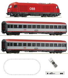 Roco 5110005 - ÖBB, z21 start digitale set: diesellocomotief 2016 met personenrijtuigen (HO|DCC)