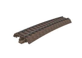 Trix 62315 - Gebogen rails, 15°, R3=515mm (HO)