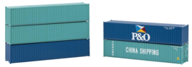 Faller 182151 - 40' Container, set 5 stuks (HO)