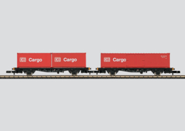 Märklin 82367 - DB AG, Set containerdraagwagens  (Z)