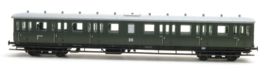 Artitec 20.256.01 - DR, C12c Deutsche Reichsbahn 400 407 groen, grijs dak (HO|DC)