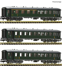 Fleischmann 6260067 - SNCF, 3-delige personenrijtuigen set (N|DC)