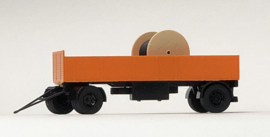 VK modelle 62310 - bovenleidingbouw, laadbak met trommel, bouwpakket (HO)