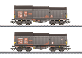 Märklin 46876 - DB AG, set wagens met telescoophuiven (HO|AC)