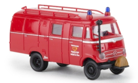 Brekina 36610 - Mercedes LF 319 LF 8, Werkfeuerwehr Steiff, 1960 (HO)