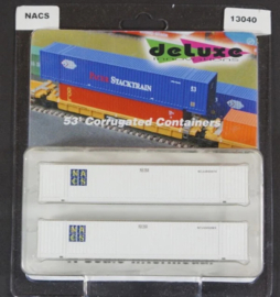 De Luxe 13040 - set 53' corrugated containers NACS (N)