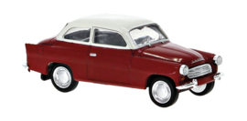 Brekina 27457 - Skoda Octavia, rood/wit (HO)