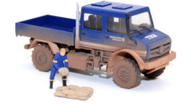 Busch 51083 - MB Unimog U 5023 dubbele cabine THW (HO)