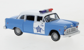 Brekina 58939 -  Checker Cab, Chicago Police Department, 1974, Police Car (HO)