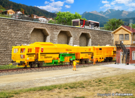 Kibri 16090 - Dynamic Stopfexpress PLASSER & THEURER (HO)
