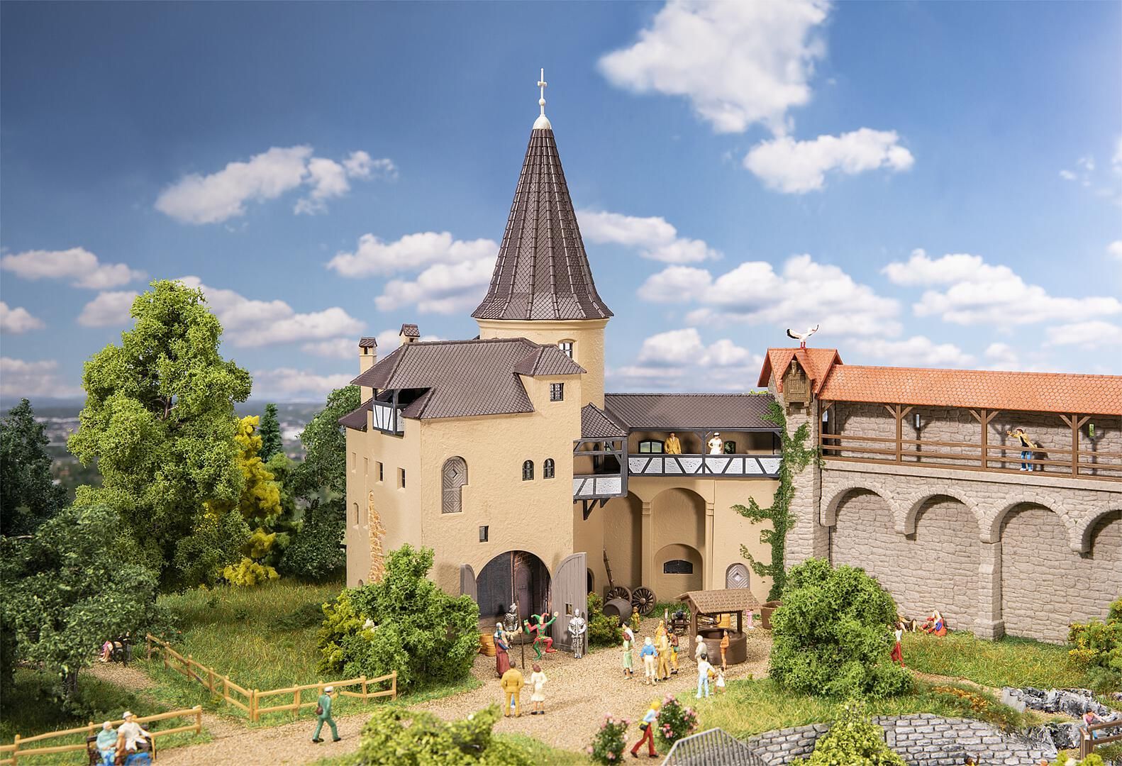 Faller 130825 - Kruittoren met kantelen (HO)