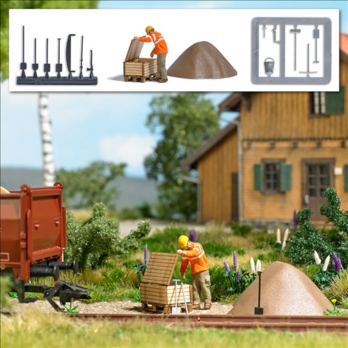 Busch 7967 - Spoorwegbouwvakker tijdperk 5 (HO)