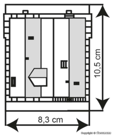 Kibri 37153 - Stadshuis in Münster (N)