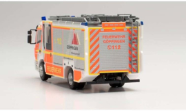 Herpa 96126 - Mercedes Benz Atego `13 Ziegler Z-Cab Feuerwehr Göppingen (HO)