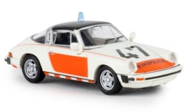 Brekina 16357 - Porsche 911 G Targa, Rijkspolitie 47, 1976, TD (NL) (HO)