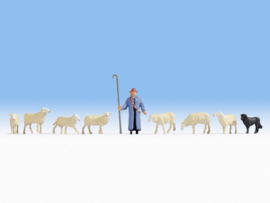 NOCH 15748 - Herder met schapen (HO)