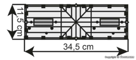 Kibri 39217 - Magazijn Brauerei Feldschlösschen (HO)