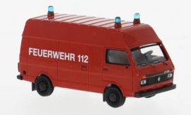 Brekina 34950 - VW LT Hochraum-Kasten, 1985, Feuerwehr (HO)