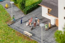 Faller 272311 -   PREMIUM Wegdekfolie Kasseien, donkergrijs (N)