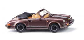 Wiking 016204 - Porsche 911 SC Cabrio - smoke quartz metallic (HO)