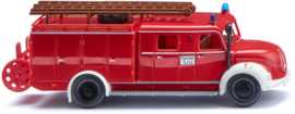 Wiking 086397 - Magirus ronde cabine LF 16 "Brandweer"