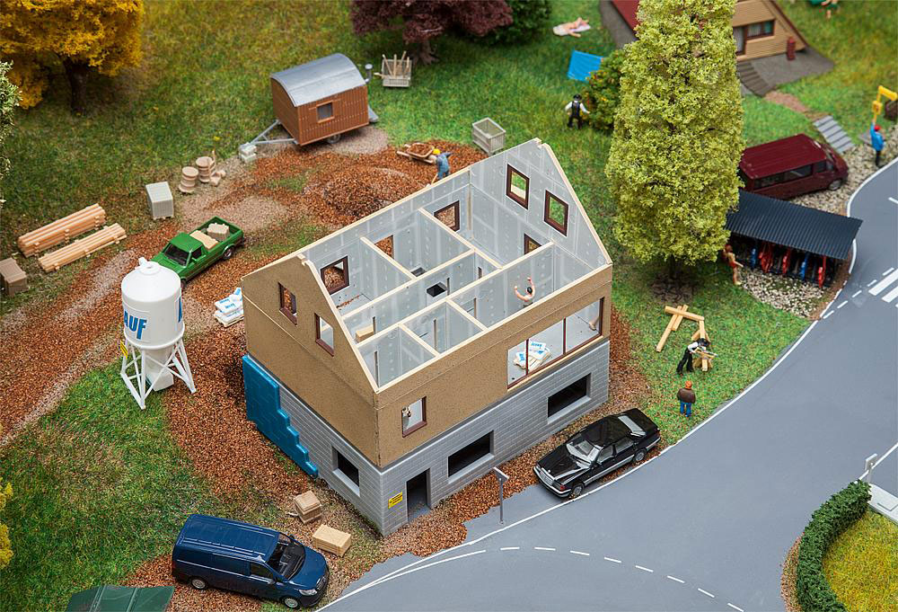 Faller 130559 - Huis in aanbouw (HO)
