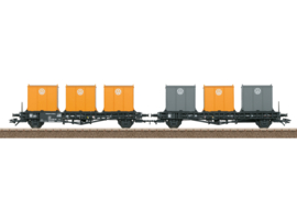 Trix 24162 - DB, Containertransportwagen Laabs (HO)