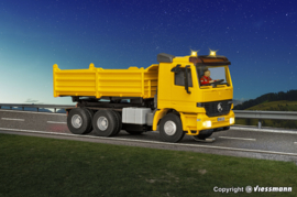 Viessmann 8015 - MB Actros kiepwgen, geel (HO)