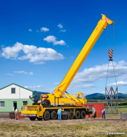 Kibri 13012 - LIEBHERR telescoopkraan 1120 met vakwerkgiek (HO)